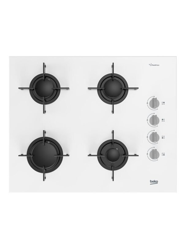 Beko BOCD T 6510 EB Beyaz Cam Ankastre Ocak