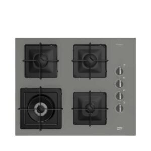 Beko BOCD K 6510 EWG Wok Gözlü Gri Cam Ankastre Ocak